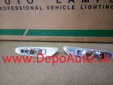 BMW 5 E60 8/03- bočné smerovky biele Sada L+P