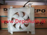 Citroen C1 6/05- ventilátor chladičov 1,0i s AC
