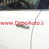 Audi A2 9/00- kryty klučiek chrómové