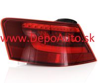 Audi A3 6/2012- zadné svetlo Lavé vonkajšie 3dv LED / DEPO