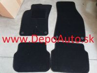 Audi A6 5/04- textilné koberce čierne 4ks