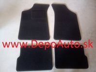 Citroen AX 8/91-98 textilné koberce čierne Sada