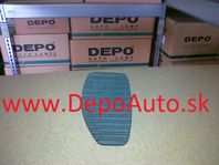 Citroen JUMPY 10/95- povrchová guma spojkového pedálu