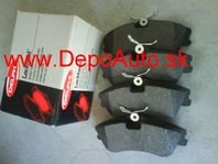 Citroen XSARA PICASSO 1/04- predné platničky / DELPHI / typ LUCA
