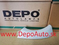 Daewoo Matiz 7/98-12/00 lišta pod predné svetlo Lavá