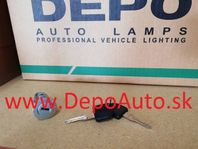 Daewoo MATIZ 1/01-05 vložka spínacej skrinky + 2x kľúč