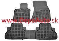 DOKKER 11/2012- gumové koberce s vyšším okrajom 3ks - 5 sedadiel