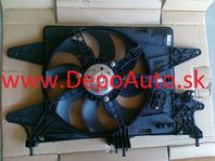 Fiat DOBLO 11/05- ventilátor chladičou 1,4i s AC