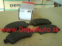 Fiat DUCATO 06- zadné platničky Sada L+P / ABS /