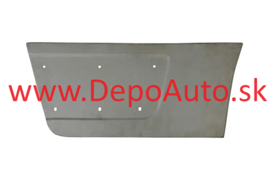 Fiat DUCATO 2014- plech predných dverí Pravý / s otvormi na lištu