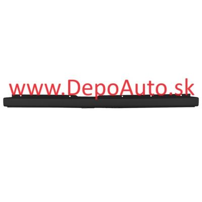 Fiat DUCATO 2014- zadný nárazník / čierny
