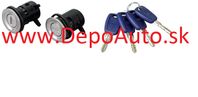 Fiat PUNTO 6/03- 2x zámok dverí + 4 x klúč,3dv verziu