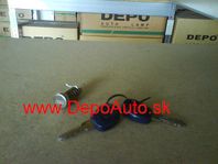 Fiat SEICENTO 5/98- 1x vložka dverí + 2 x klúč