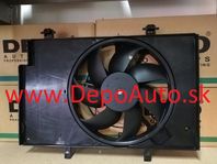Ford FIESTA 2013- ventilátor chladiča / všetky motory