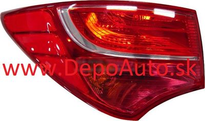 Hyundai SANTA FE 2012-2017 zadné svetlo Lavé / DEPO