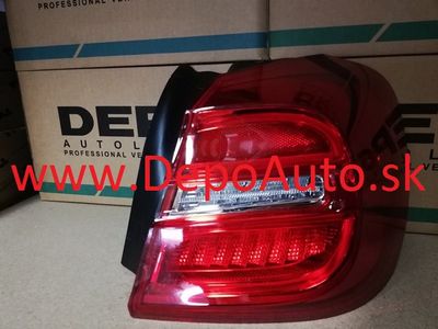 Mercedes GLA KLASSE /X156/ 2014-2017 zadné svetlo Pravé / vonkajšie /FULL LED/ MAGNETI MARELLI