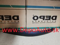 Nissan Almera 00-02 predná lišta nárazníku,Lavá