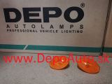 Opel Combo 3/02- bočné smerovky oranžové Sada L+P