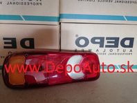 Opel Movano 4/99-03 zadné svetlo Lavé / valník /