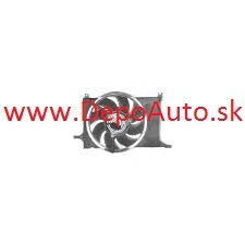 Opel TIGRA 10/94-12/00 ventilátor chladiča /1,4i-1,6i/ s AC