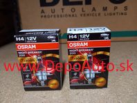 OSRAM Night Breaker Silver H4 +200% / 12V 60/55W 2ks