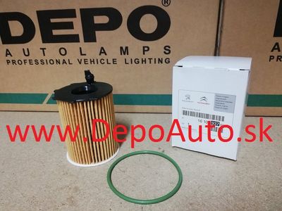 Peugeot 3008 6/09- olejový filter 1,6BlueHDi / Originál