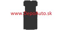 Peugeot BOXER 2014- gumová ochranná vložka nákladového priestoru, L4