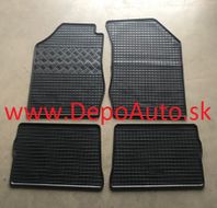 Seat ALTEA 6/04- gumové koberce čierne 4ks / DESIGN