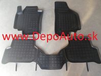 Seat ALTEA 6/04- gumové koberce čierne s vyšším okrajom 4ks