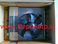 Seat Ibiza 6/02- chladič vody s ventilátorom 1,2i-1,4i