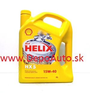 Shell Helix Super HX5 15W-40 4L