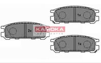 Subaru LEGACY III 10/98-08/03 zadné brzdové platničky sada / KAMOKA /
