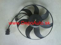 VW CADDY 3/04- ventilátor chladiča 360mm / 220w