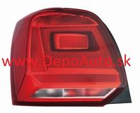 VW POLO 2014- zadné svetlo Lavé / červené
