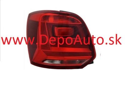 VW POLO 2014- zadné svetlo Lavé / dymové