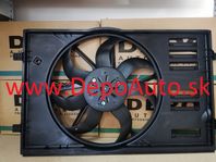 VW TIGUAN 1/2016- ventilátor chladiča / VIKA